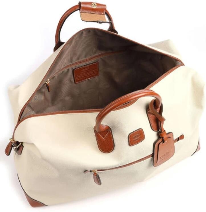 Bric's Iconische Firenze-collectie Crème Koffer Beige Unisex - Foto 3