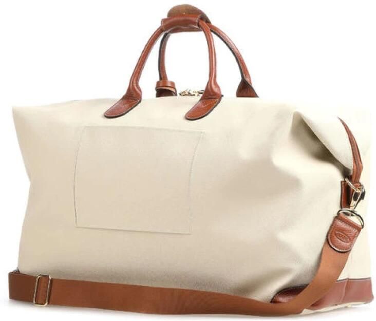 Bric's Iconische Firenze-collectie Crème Koffer Beige Unisex - Foto 4