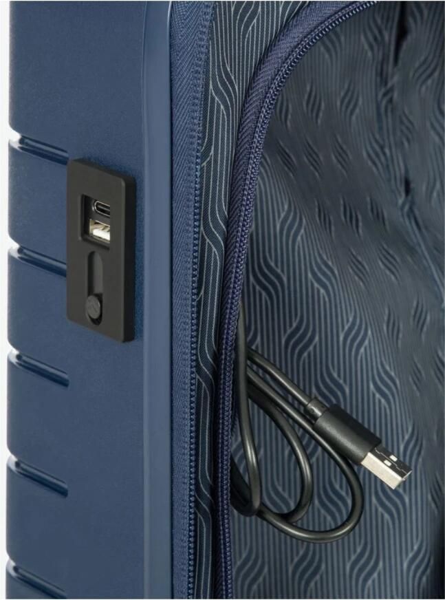 Bric's Weekender Trolley 4W. 55 Cm. in blauw - Foto 7