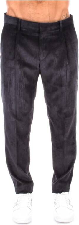 Briglia Blauwe Broek met Rits en Knoop Blauw Heren