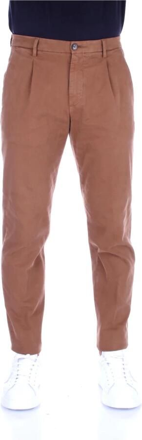 Briglia Bruine Broek met Rits en Knoop Brown Heren - Foto 6