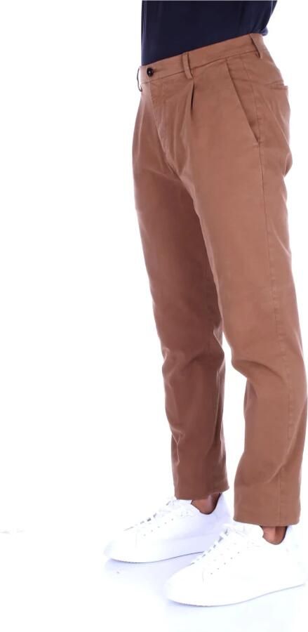 Briglia Bruine Broek met Rits en Knoop Brown Heren - Foto 2