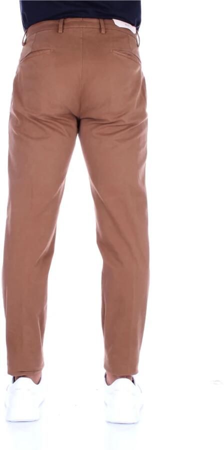 Briglia Bruine Broek met Rits en Knoop Brown Heren