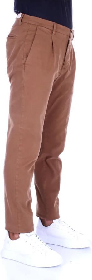 Briglia Bruine Broek met Rits en Knoop Brown Heren - Foto 4