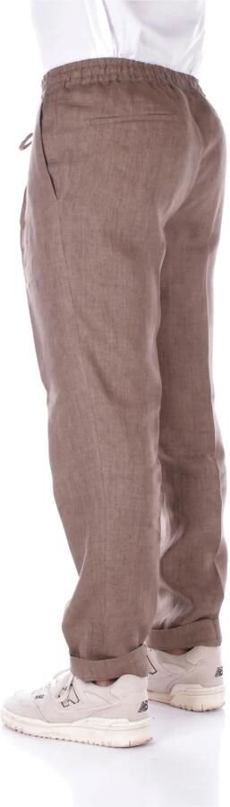 Briglia Slim-fit Trousers Brown Heren - Foto 3