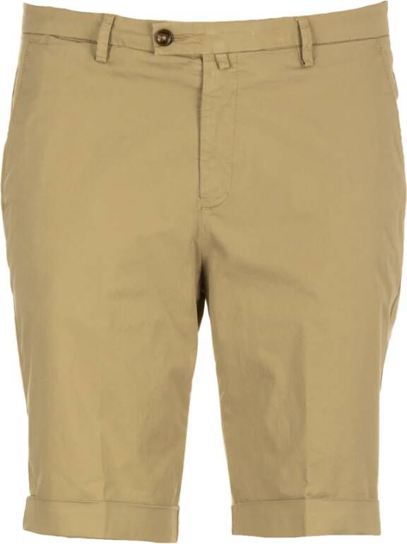 Briglia Casual Shorts Beige Heren