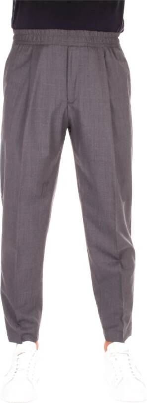 Briglia Grijze Broek met Rits Gray Heren