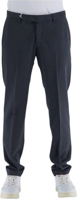 Briglia Straight Trousers Zwart Heren