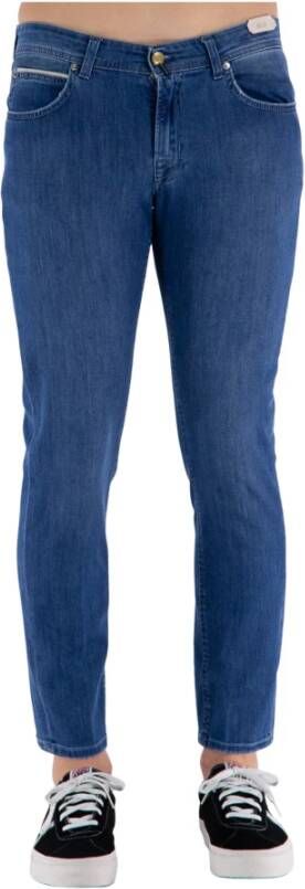 Briglia Slim-fit Jeans Blauw Heren