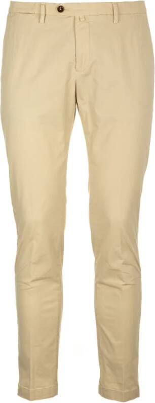 Briglia Skinny Trousers Beige Heren