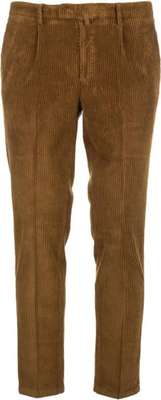 Briglia Slim-fit broek Bruin Heren