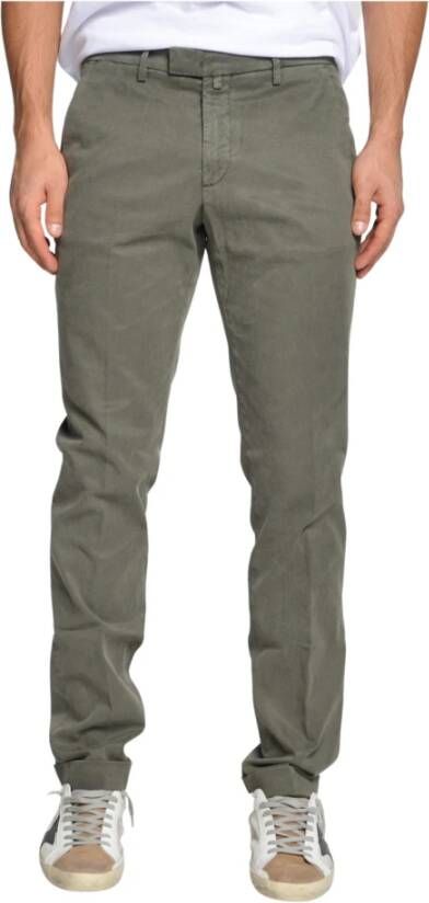 Briglia Slim-fit broek Groen Heren