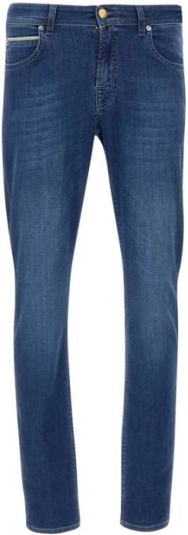 Briglia Slim-fit Jeans Blauw Heren