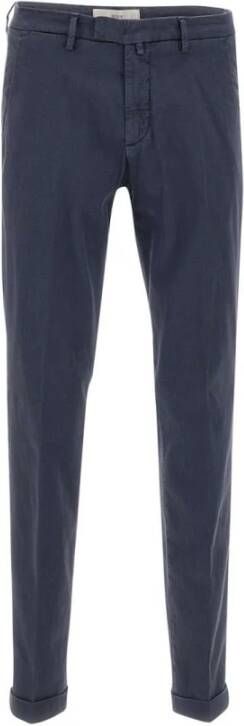 Briglia Slim-fit Trousers Blauw Heren