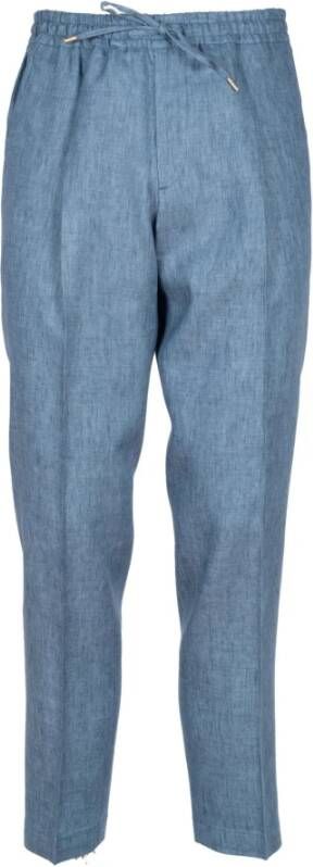 Briglia Slim-fit Trousers Blauw Heren