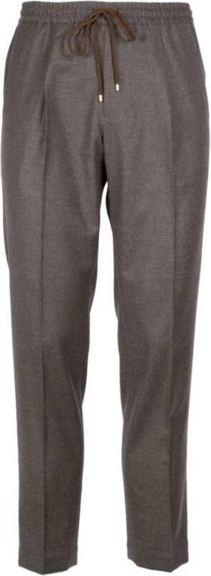 Briglia Slim-fit Trousers Bruin Heren