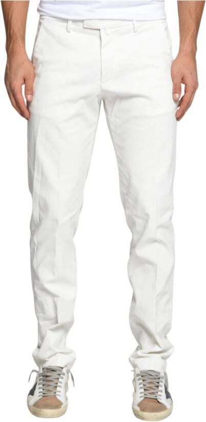 Briglia Slim-fit Trousers Wit Heren