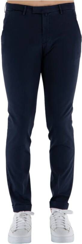 Briglia Straight Trousers Blauw Heren