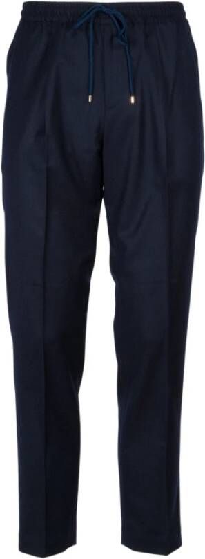 Briglia Straight Trousers Blauw Heren