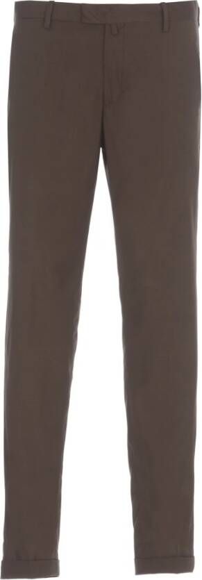 Briglia Straight Trousers Bruin Heren