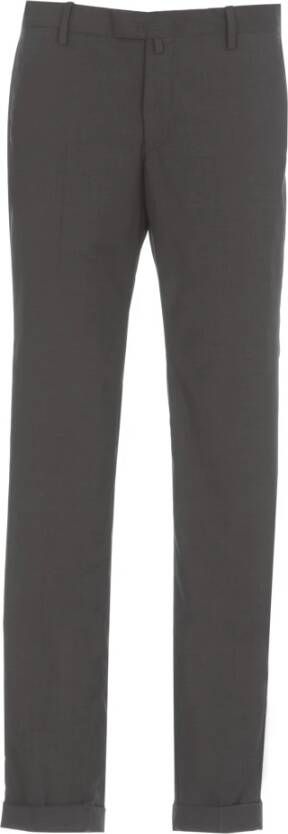 Briglia Straight Trousers Grijs Heren