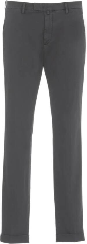Briglia Straight Trousers Grijs Heren