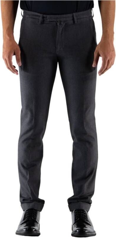 Briglia Straight Trousers Grijs Heren