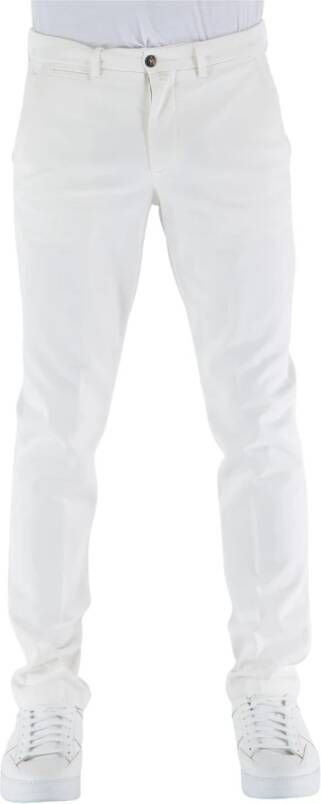 Briglia Straight Trousers White Heren