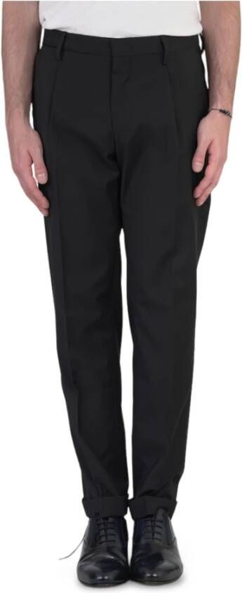 Briglia Straight Trousers Zwart Heren