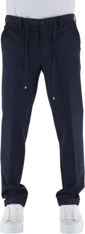 Briglia Straight Trousers Zwart Heren