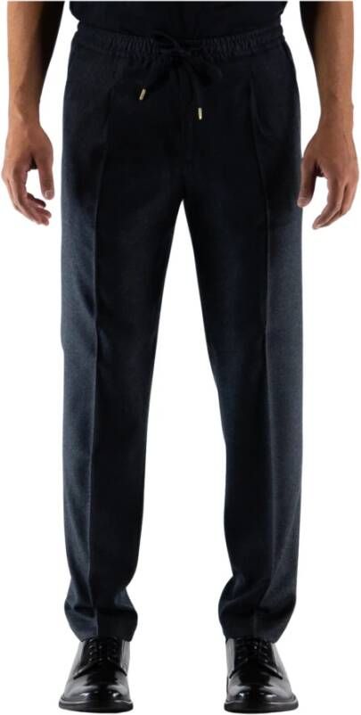 Briglia Straight Trousers Zwart Heren