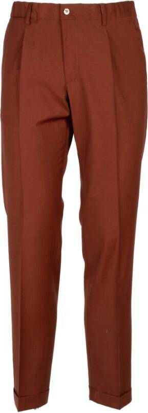 Briglia Suit Trousers Bruin Heren