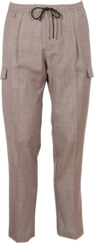 Briglia Tapered Trousers Grijs Heren