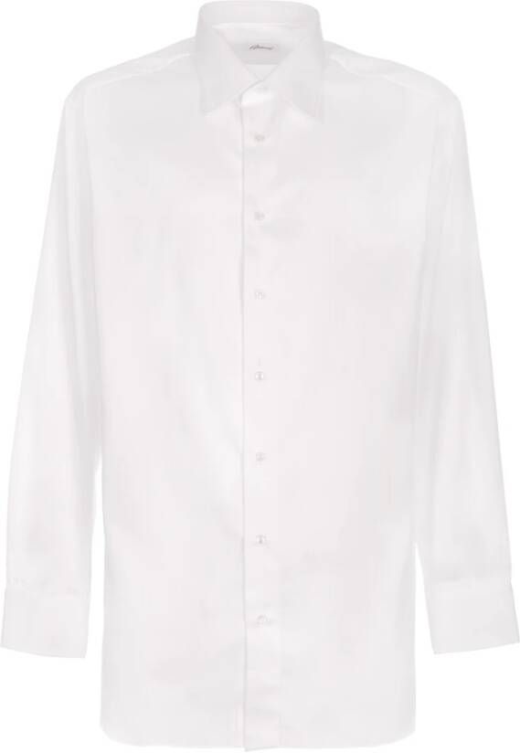 Brioni Casual Shirts White Heren