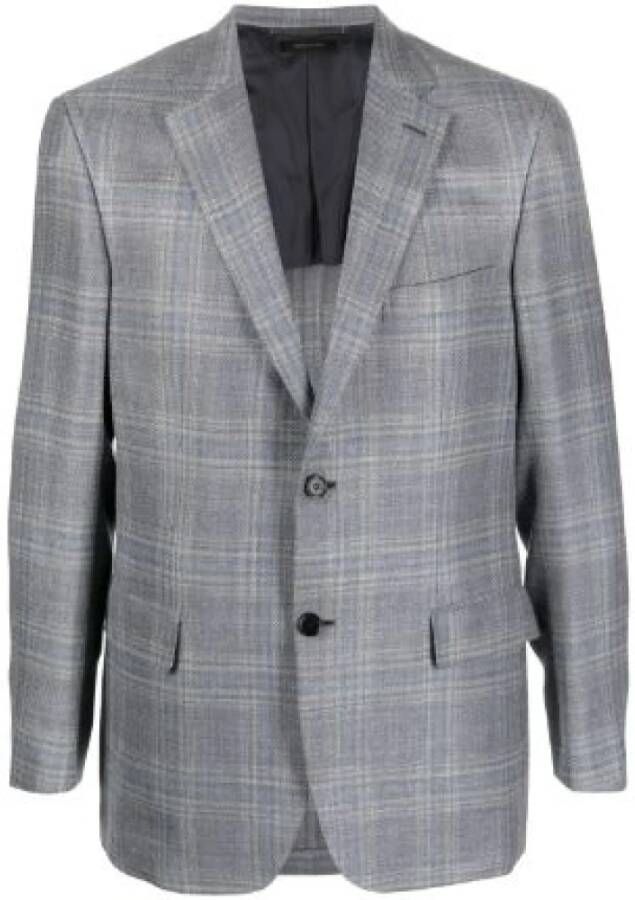 Brioni Jackets Grijs Heren