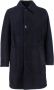 Brioni Single-Breasted Coats Blauw Heren - Thumbnail 1
