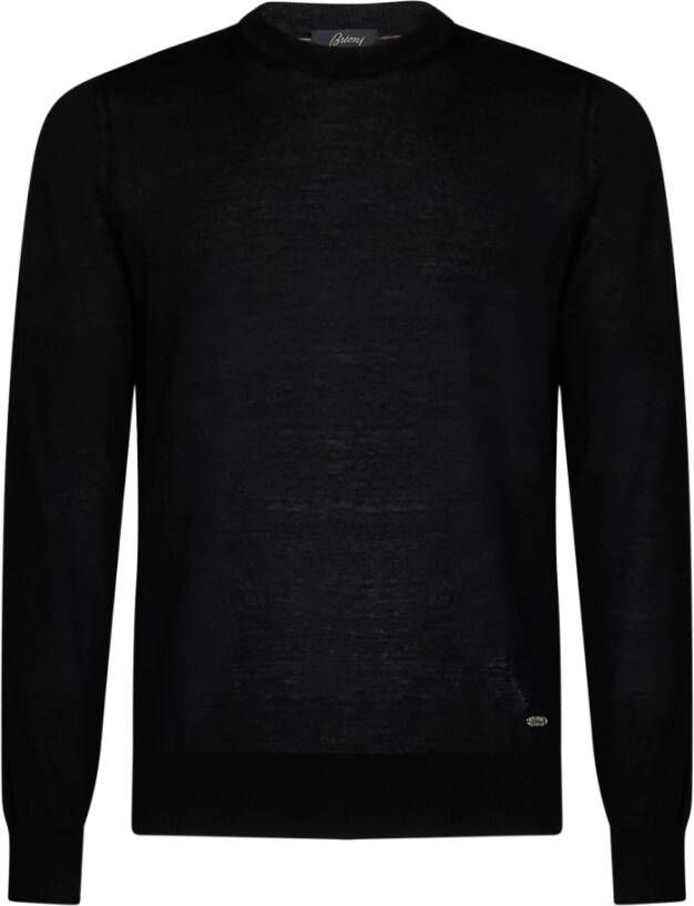 Brioni Sweatshirt Zwart Heren