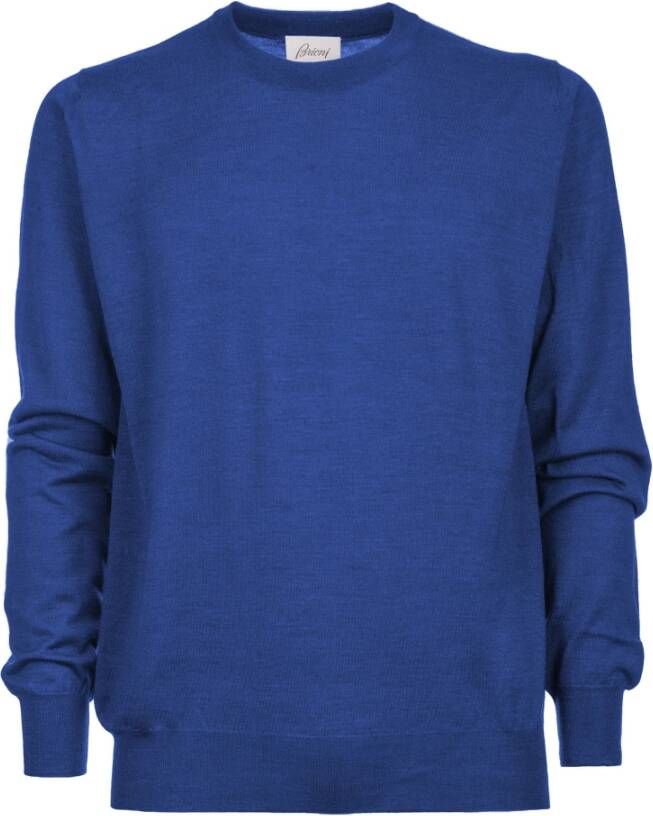 Brioni Sweatshirts Blauw Heren