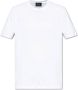 Brioni T-shirt met logo White Heren - Thumbnail 1