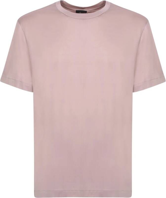 Brioni T-Shirts Roze Heren