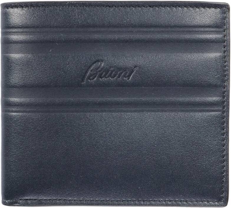 Brioni Wallets Cardholders Blauw Heren