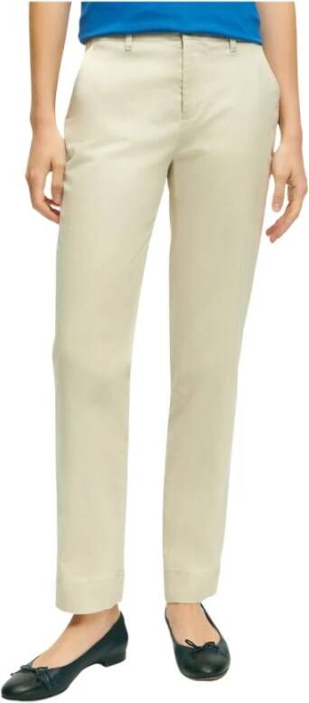 Brooks Brothers Chinos Beige Dames