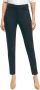 Brooks Brothers Stretch Wol Slim Crop Broek Blue Dames - Thumbnail 1