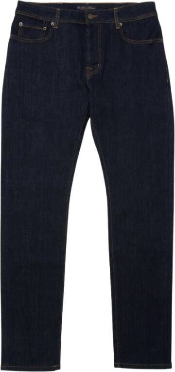 Brooks Brothers Indigo 5-pocket jeans Blauw Heren