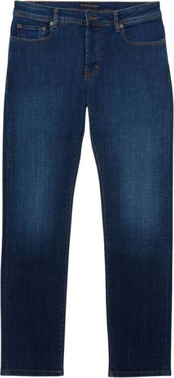 Brooks Brothers Indigo 5-pocket jeans Blauw Heren