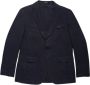 Brooks Brothers Linnen Safari Jacket Blue Heren - Thumbnail 1