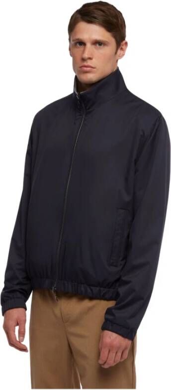 Brooks Brothers Reversibele Blouson Jacket Blue Heren