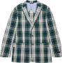 Brooks Brothers Regent Classic-Fit Madras Sportjas Green Heren - Thumbnail 1