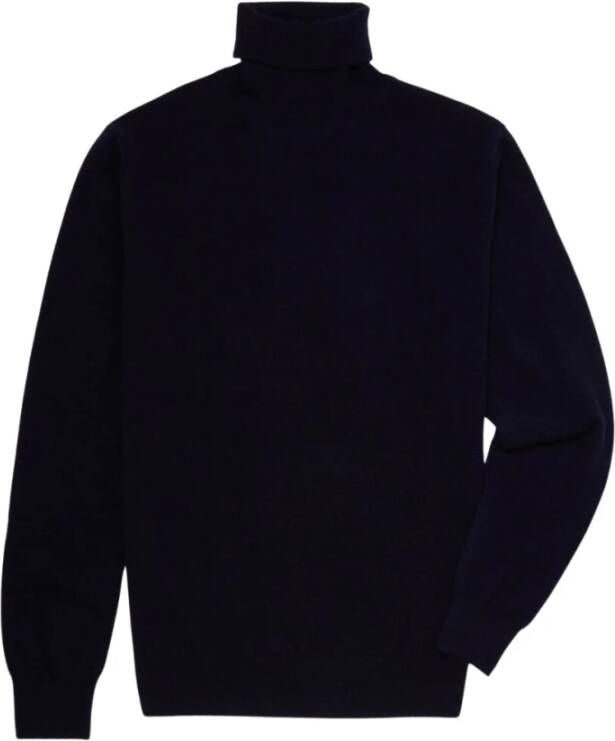 Brooks Brothers Kasjmier Turtleneck trui Blauw Heren