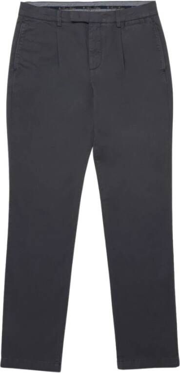 Brooks Brothers Katoenen twill slappe broek Grijs Heren